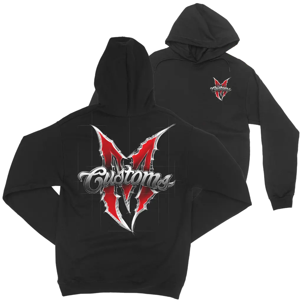 Men's Abstract Logo Pullover Hoodie