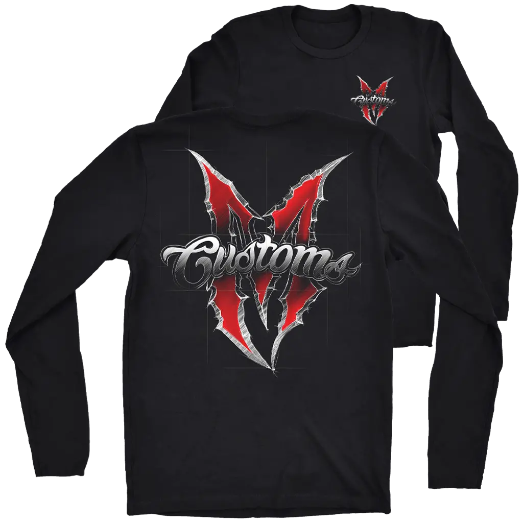 Men's Sketched Long Sleeve 1