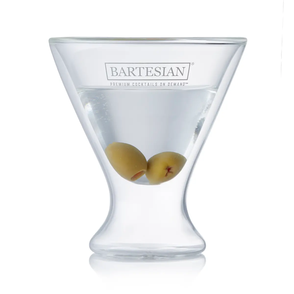 Stemless Martini Glassware - Set Of 2 1