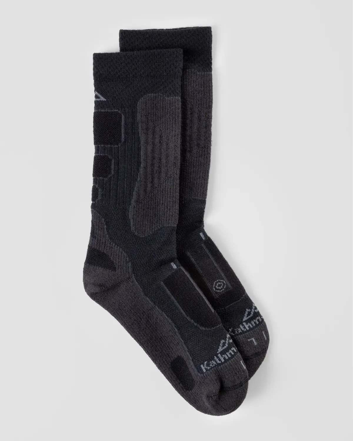 Nuyarn Ergonomic Hike Socks - Charcoal 1