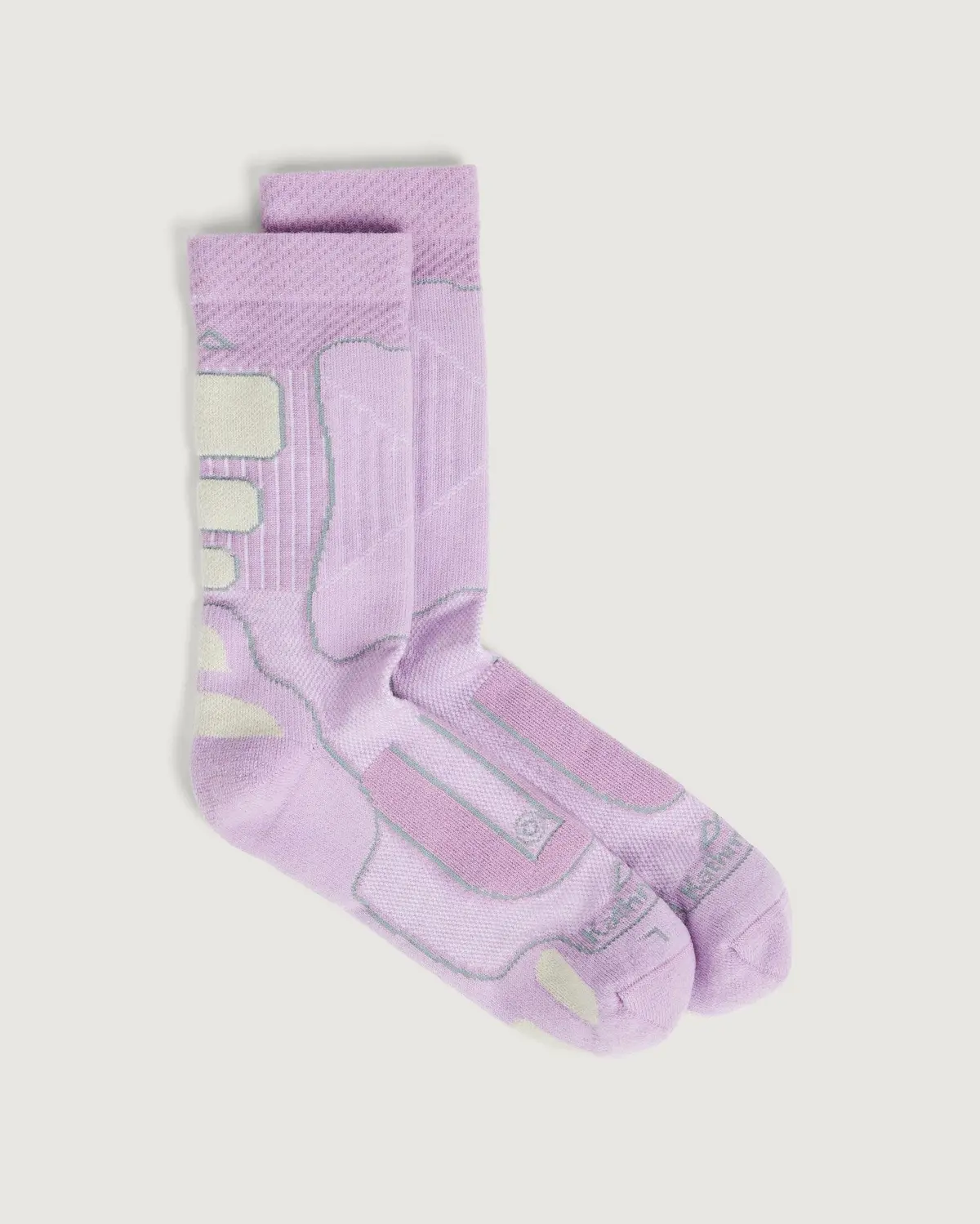 Nuyarn Ergonomic Hiking Socks - Lupin Field 1