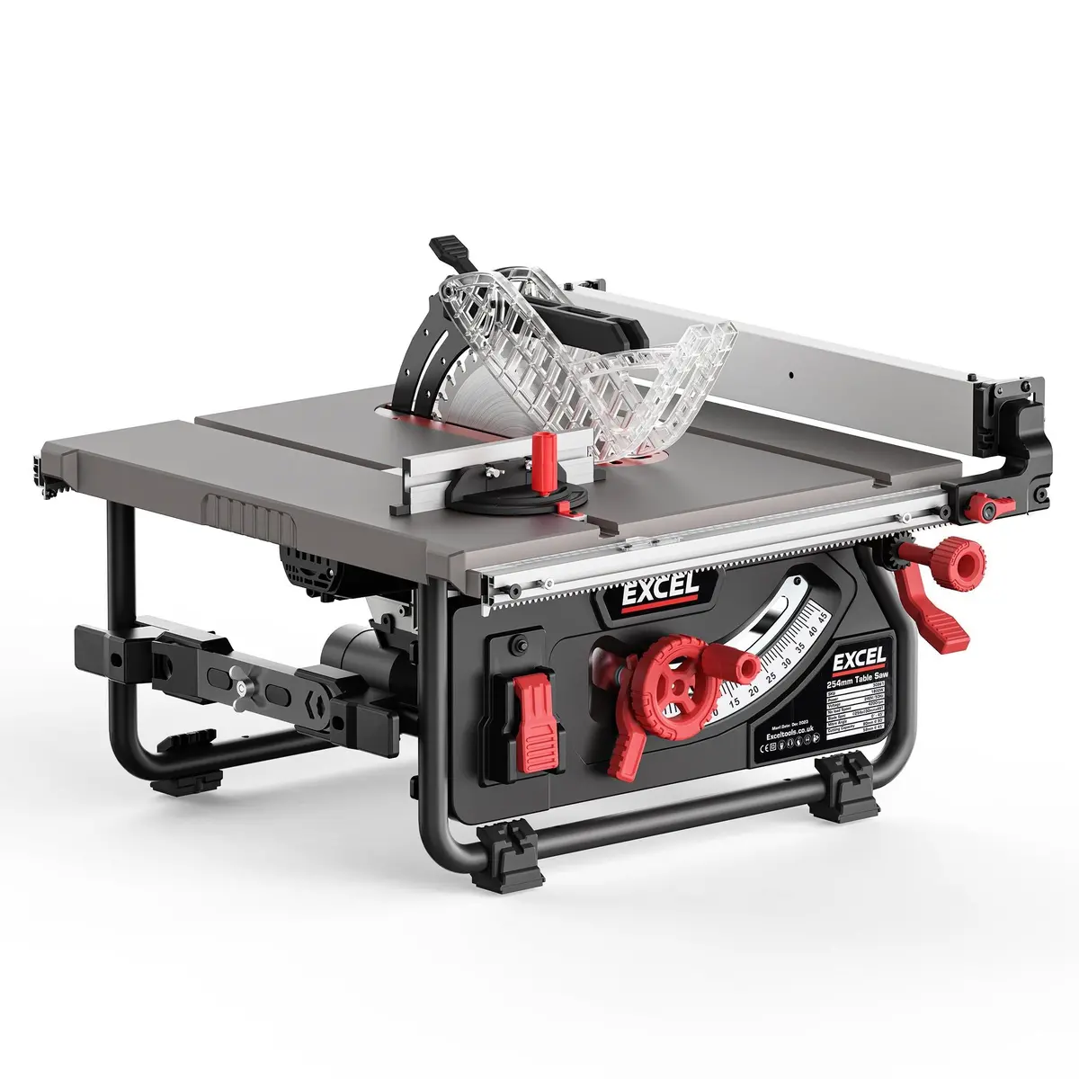 Excel 254Mm Portable Table Saw 240V/1800W 1