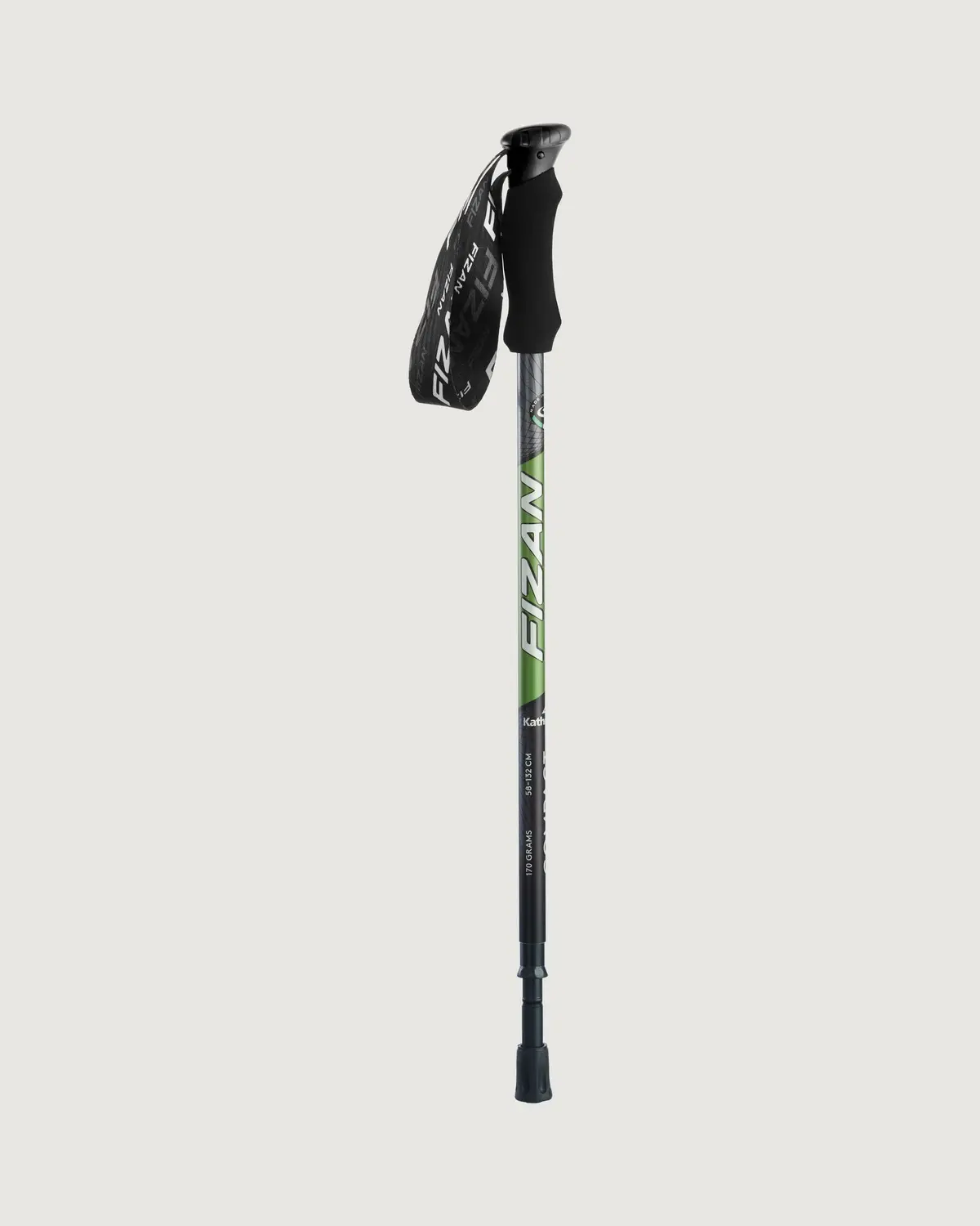 Fizan Compact Pole Single - Black/Green 1