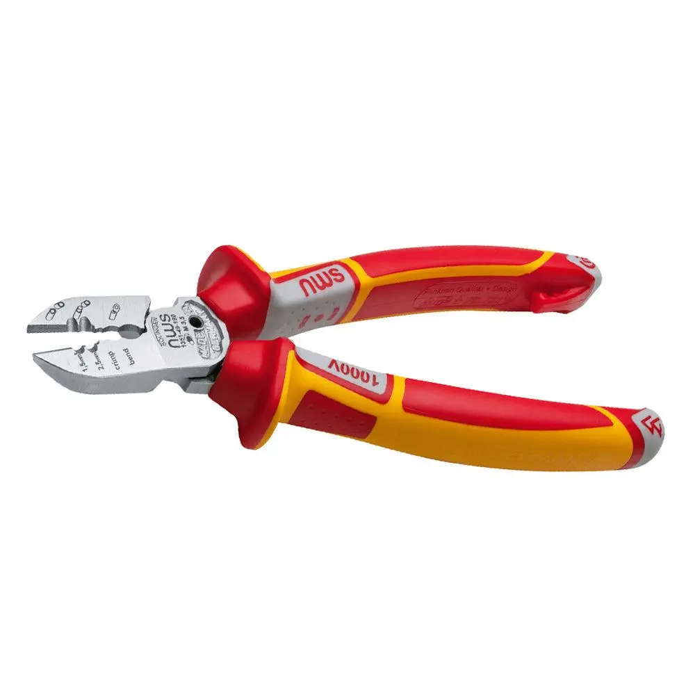 Nws N1351-49-Vde-160-Sb 160Mm 3 In 1 Electrician's Multi-Function Super Side Cutter 1