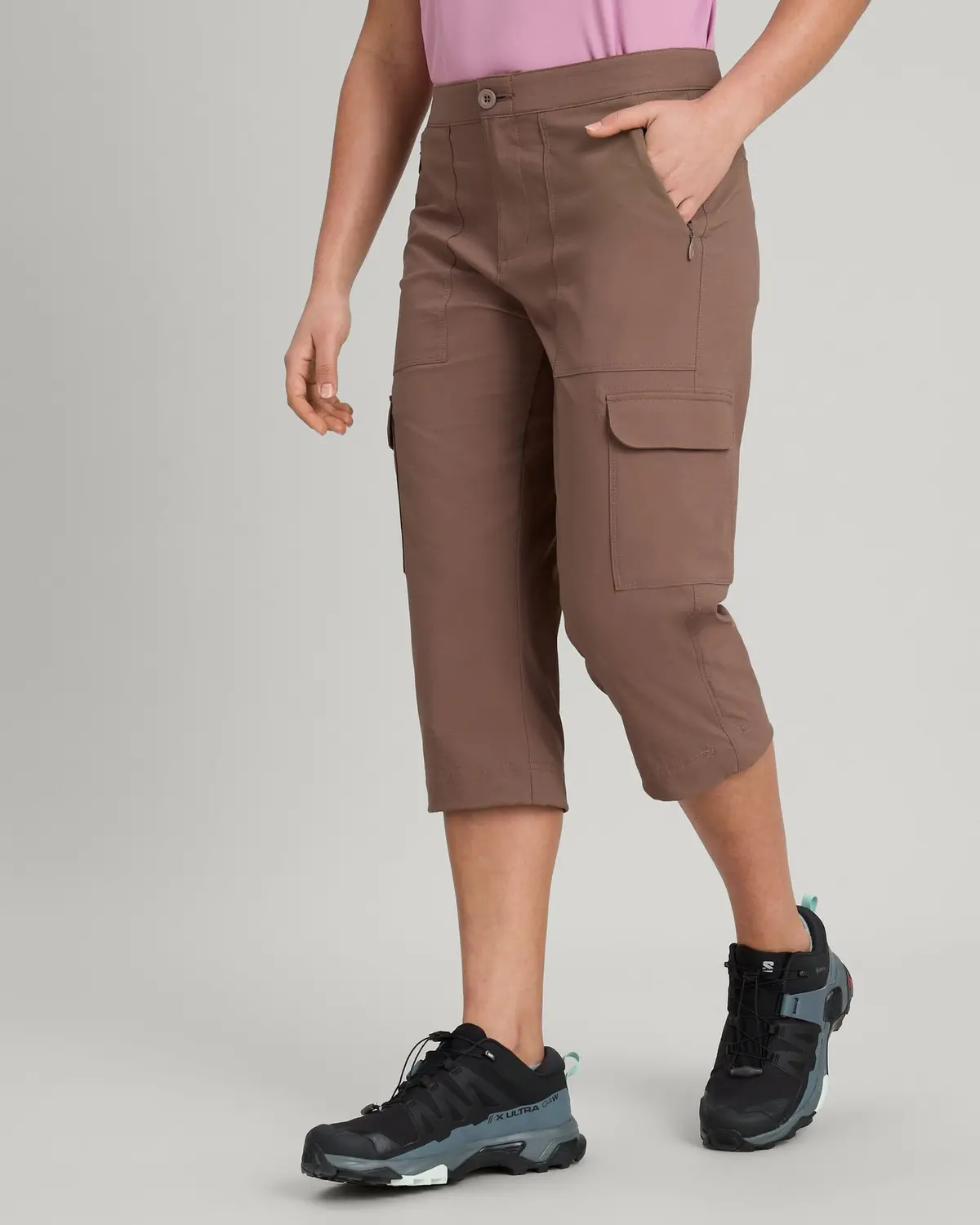 Women's Miro 3/4 Pants - Taupe 1