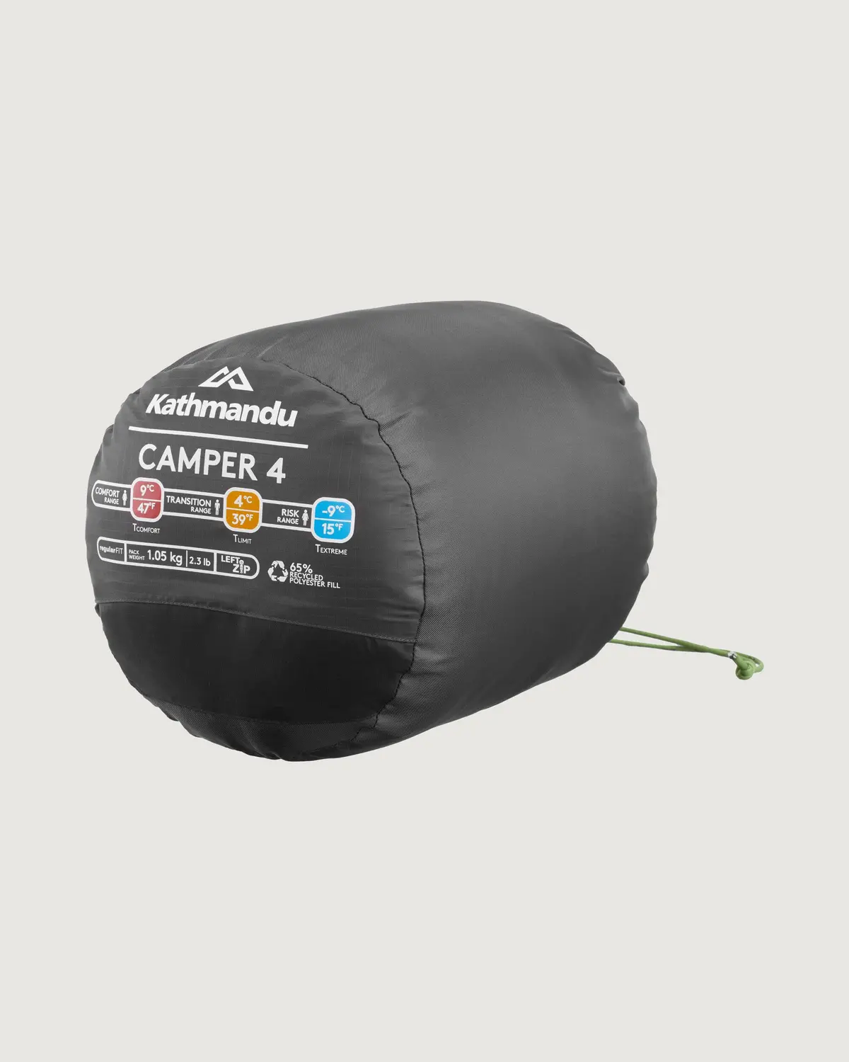 Camper 4 Sleeping Bag - Granite 2