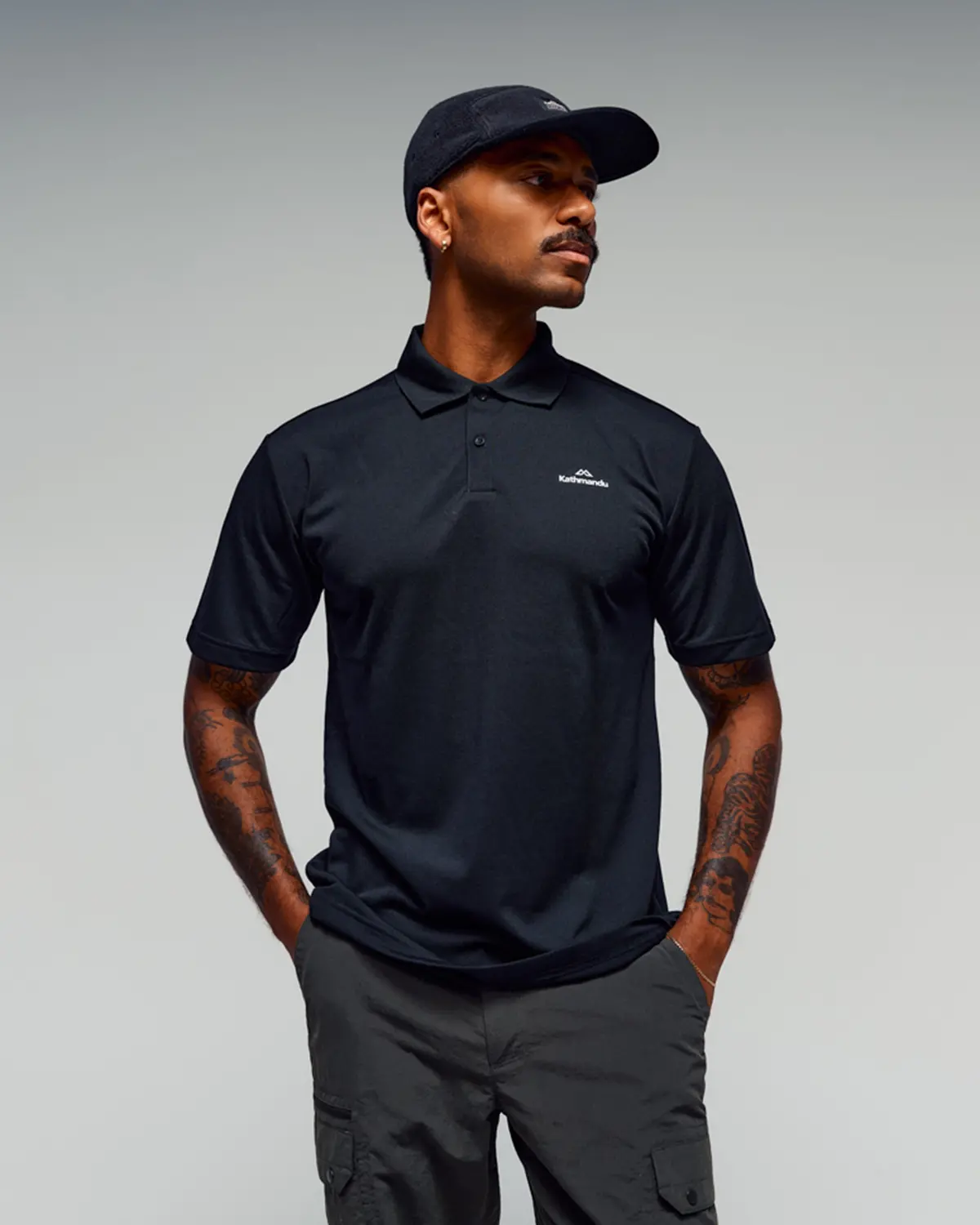 Men's Vanua Polo - Black 1