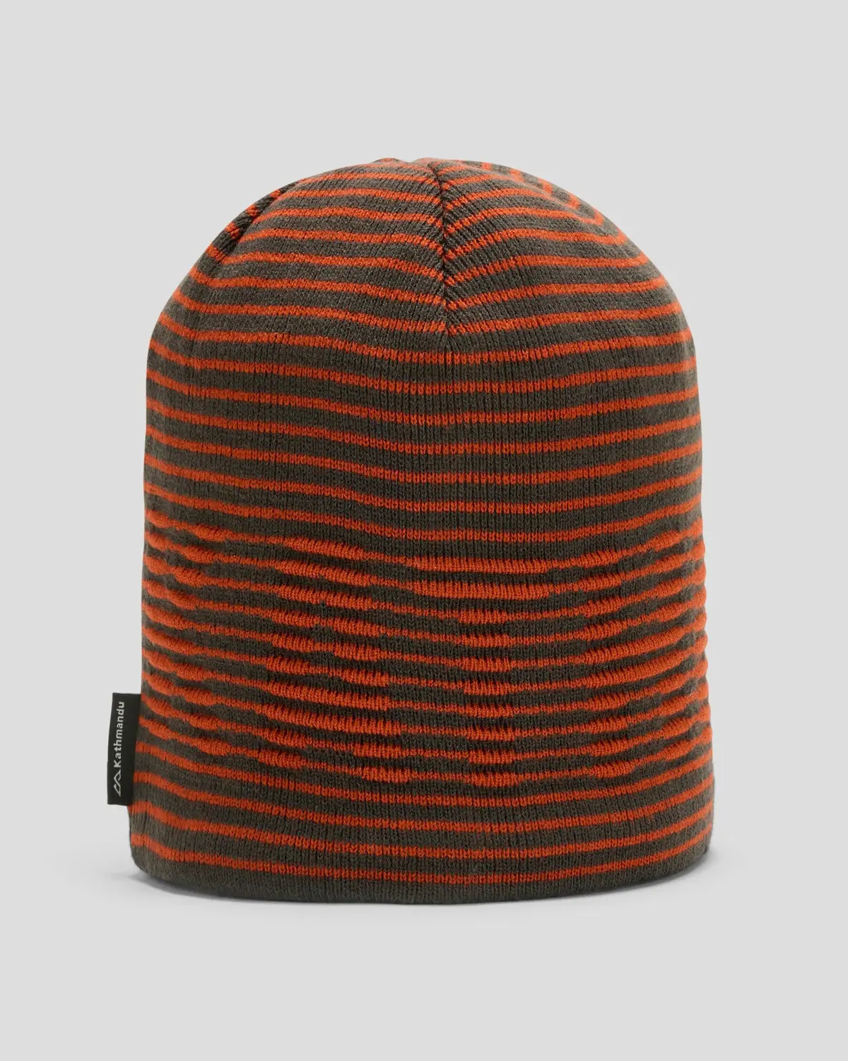 Kids' Poma Beanie - Dark Moss/Red Earth 1