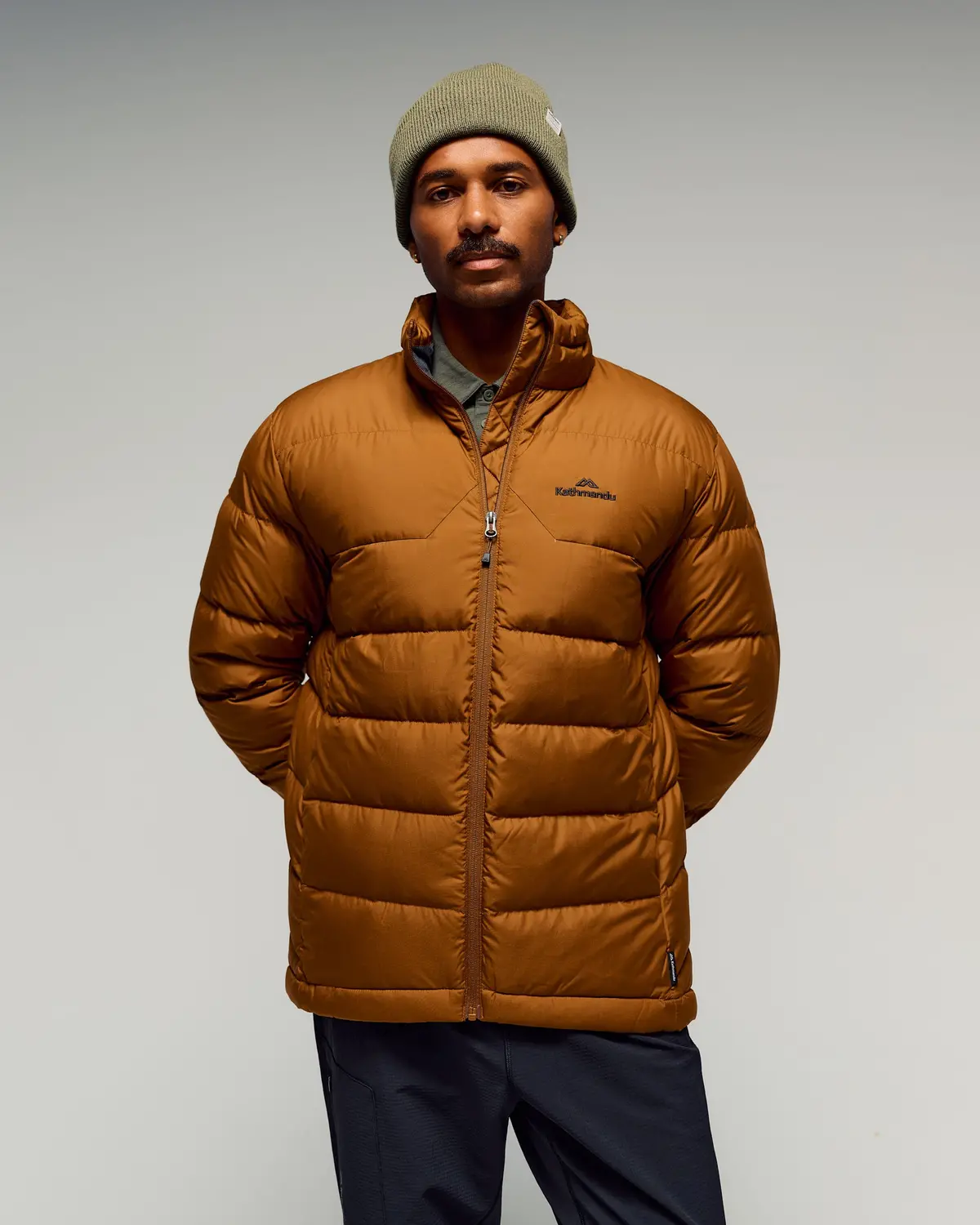 Men's Epiq Down Jacket -  Bark 1