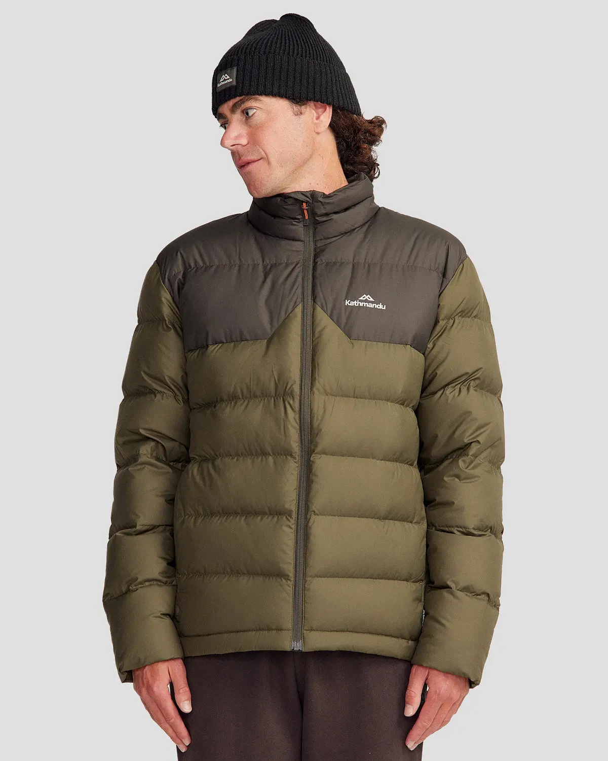 Men's Epiq Down Jacket - Dark Moss/Light Moss 1