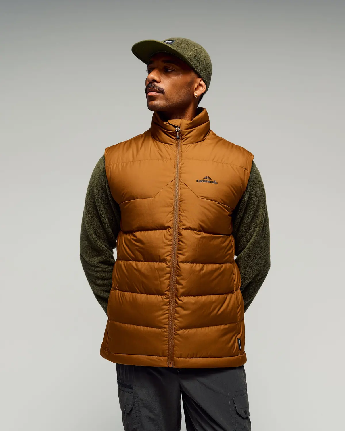 Men's Epiq Down Vest -  Bark 1