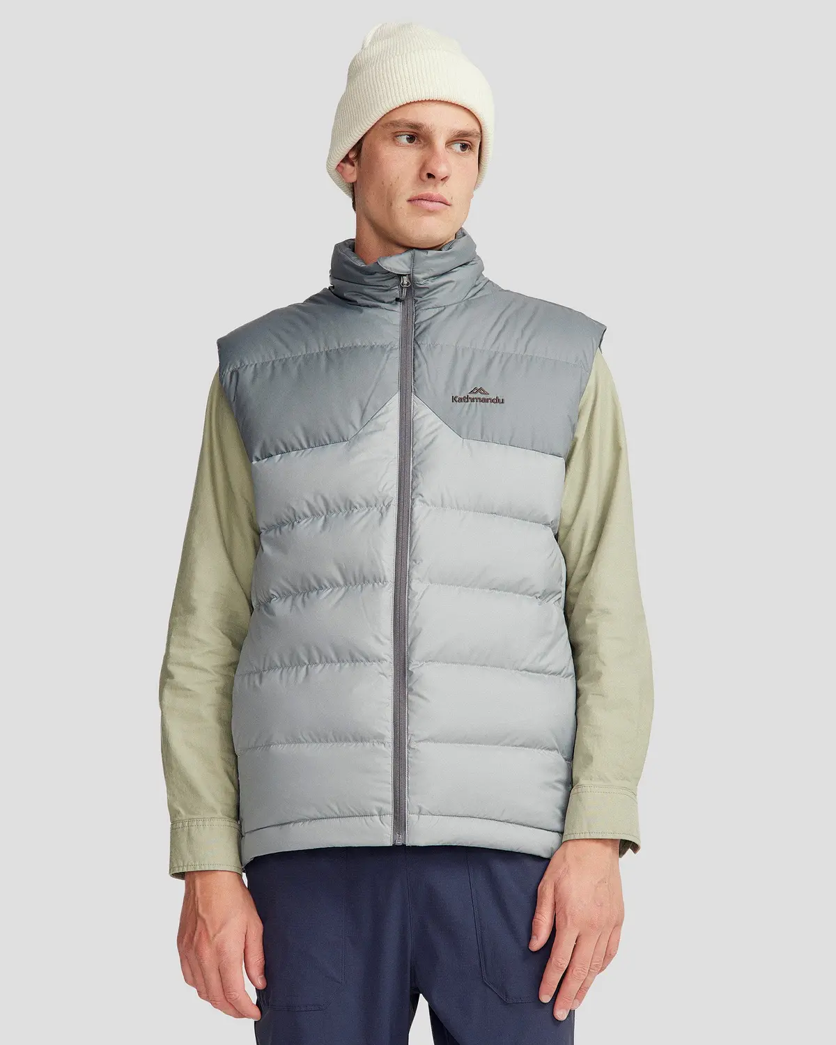 Men's Epiq Down Vest - Moon/Light Moon 1