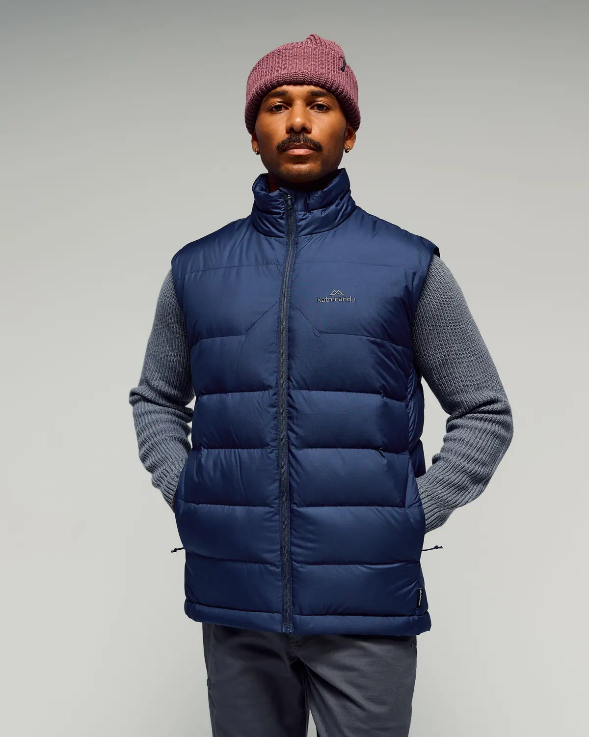 Men's Epiq Down Vest -  Classic Navy 1
