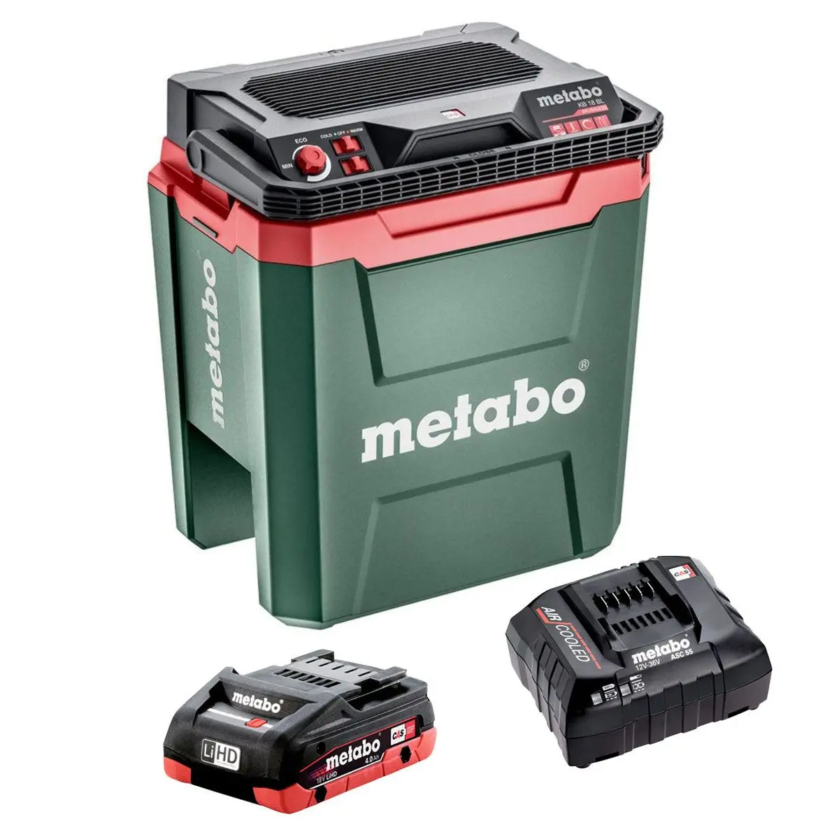 Metabo Kb 18 Bl 18V Brushless 24L Cooling Box With 1 X 4.0Ah Battery & Charger 1