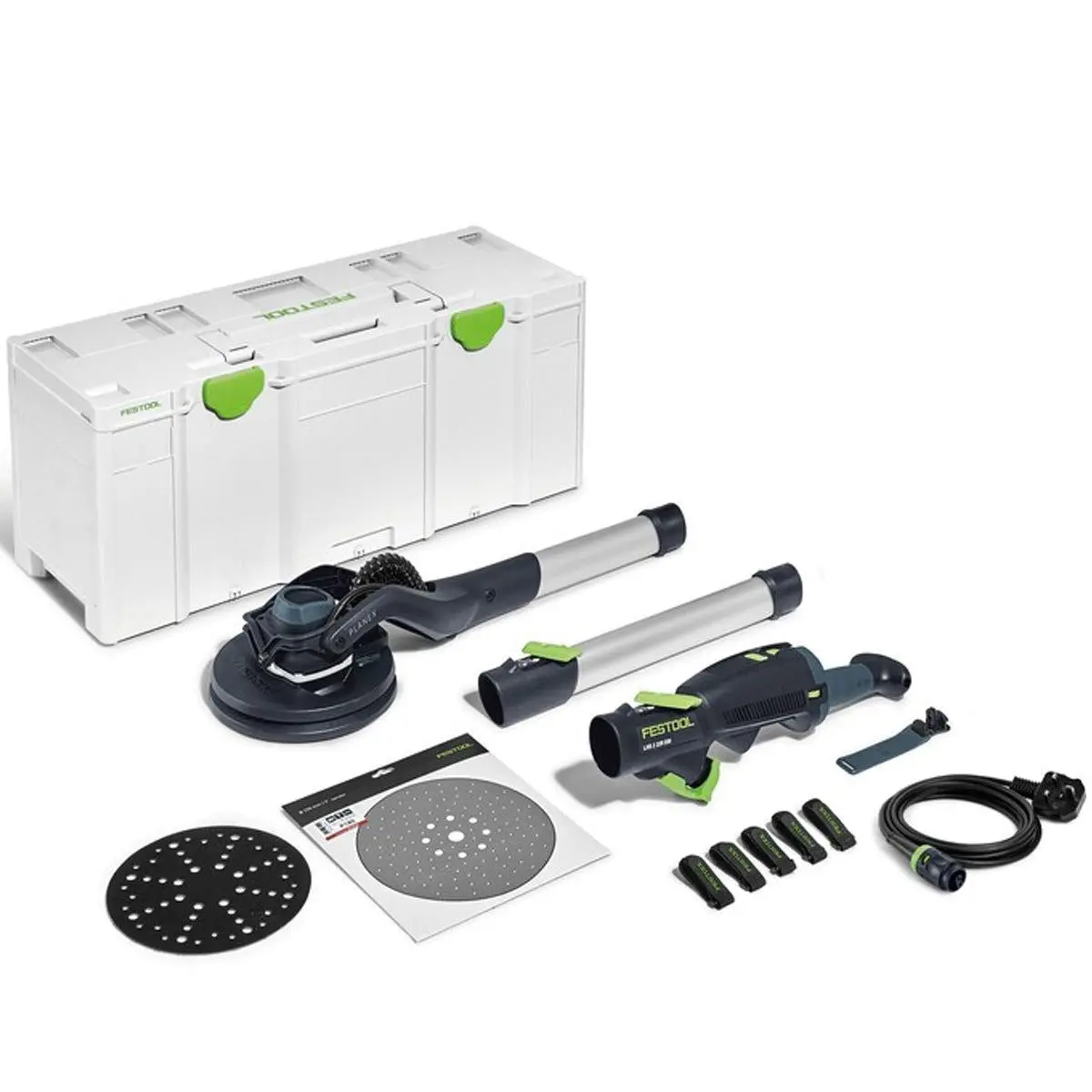 Festool Lhs 2 225 Eqi-Plus 225Mm Planex Long Reach Sander 230V Gb In Systainer - 576637 1