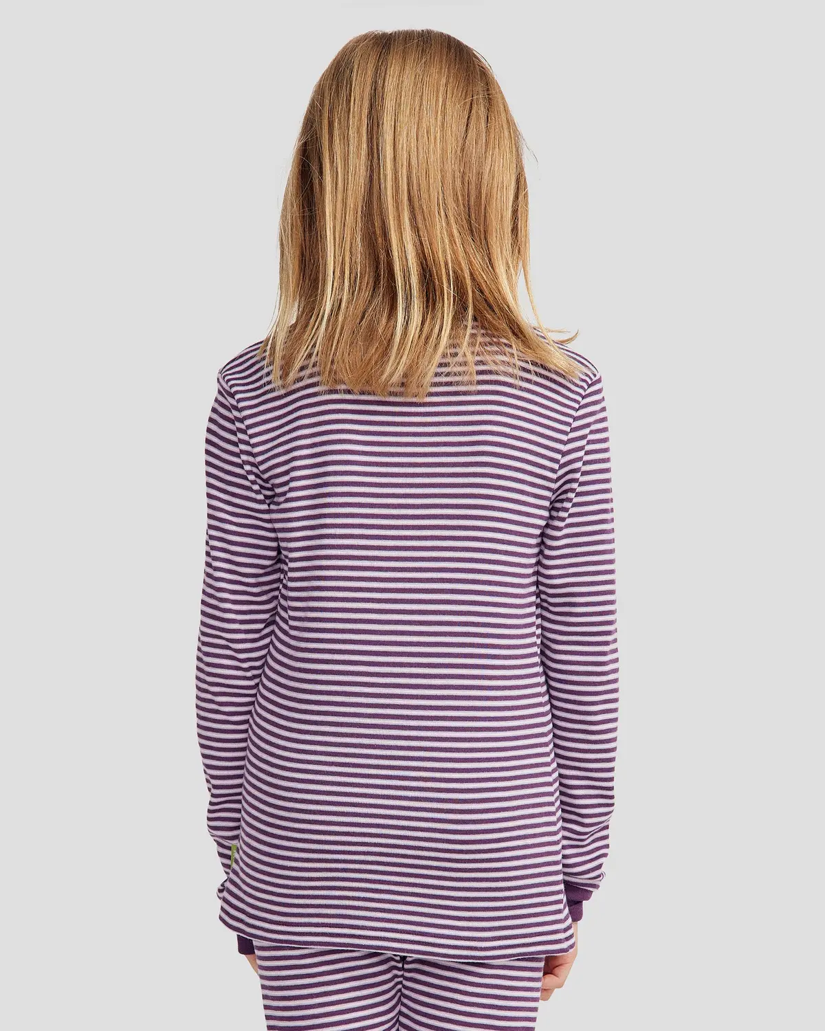 Kids' Kmdcore Long Sleeve Top - Jam/Haze Stripe 3