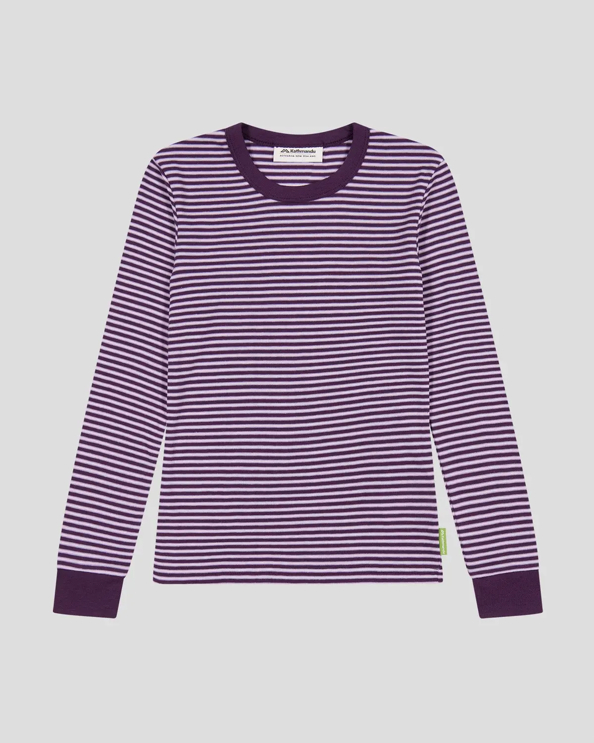 Kids' Kmdcore Long Sleeve Top - Jam/Haze Stripe 4