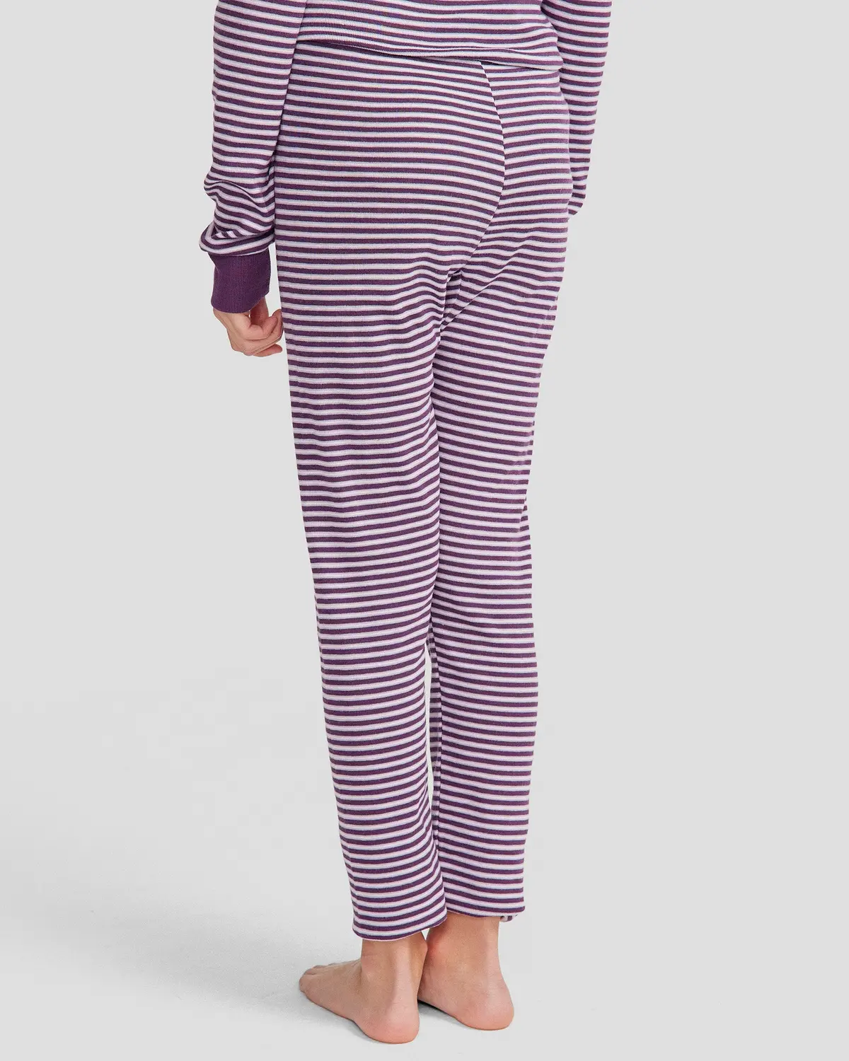Kids' Kmdcore Long John Pants - Jam/Haze Stripe 3
