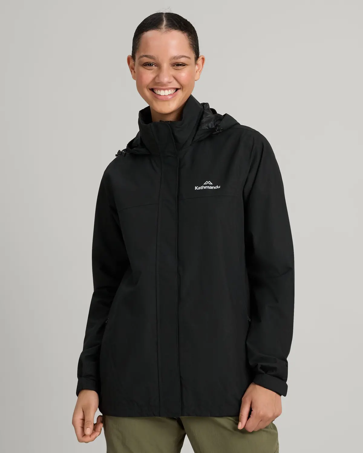 Women's Andulo 2-Layer Rain Jacket - Black 1