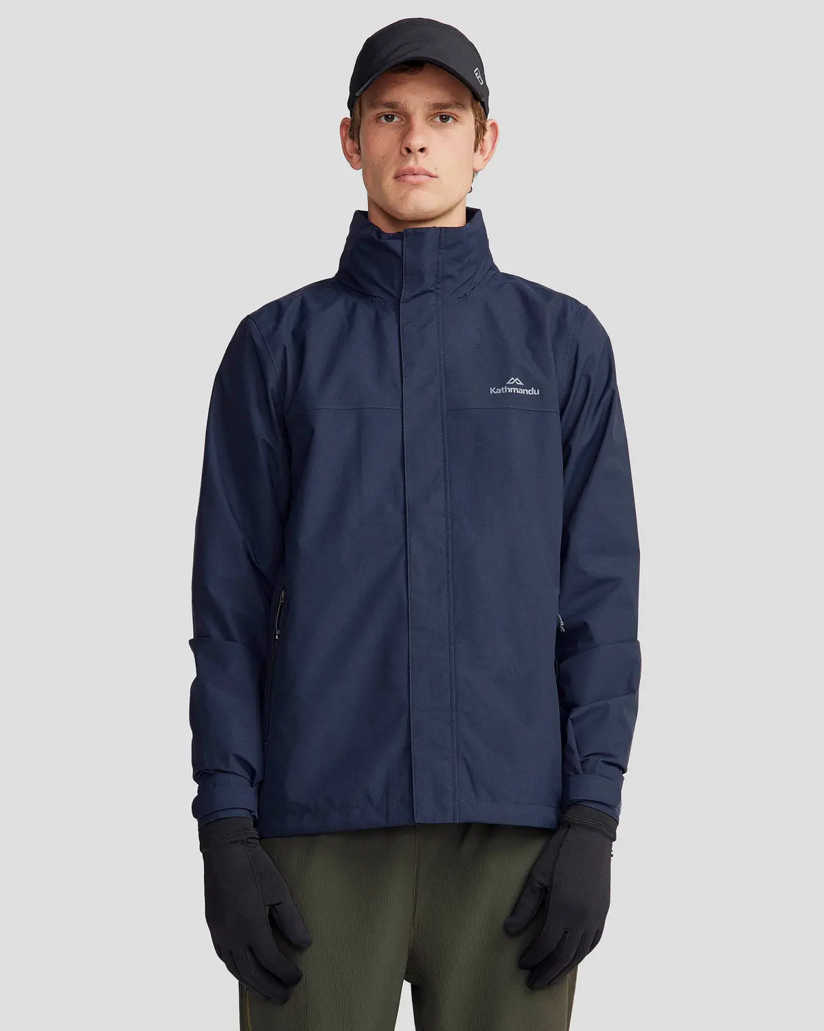 Men's Andulo 2-Layer Rain Jacket - Pure Navy 1