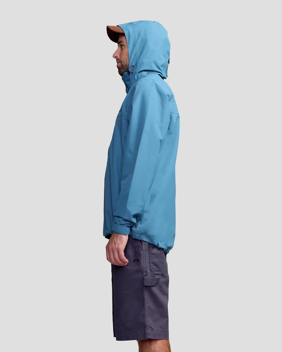Men's Andulo Rain Jacket V3 - Washed Blue 4
