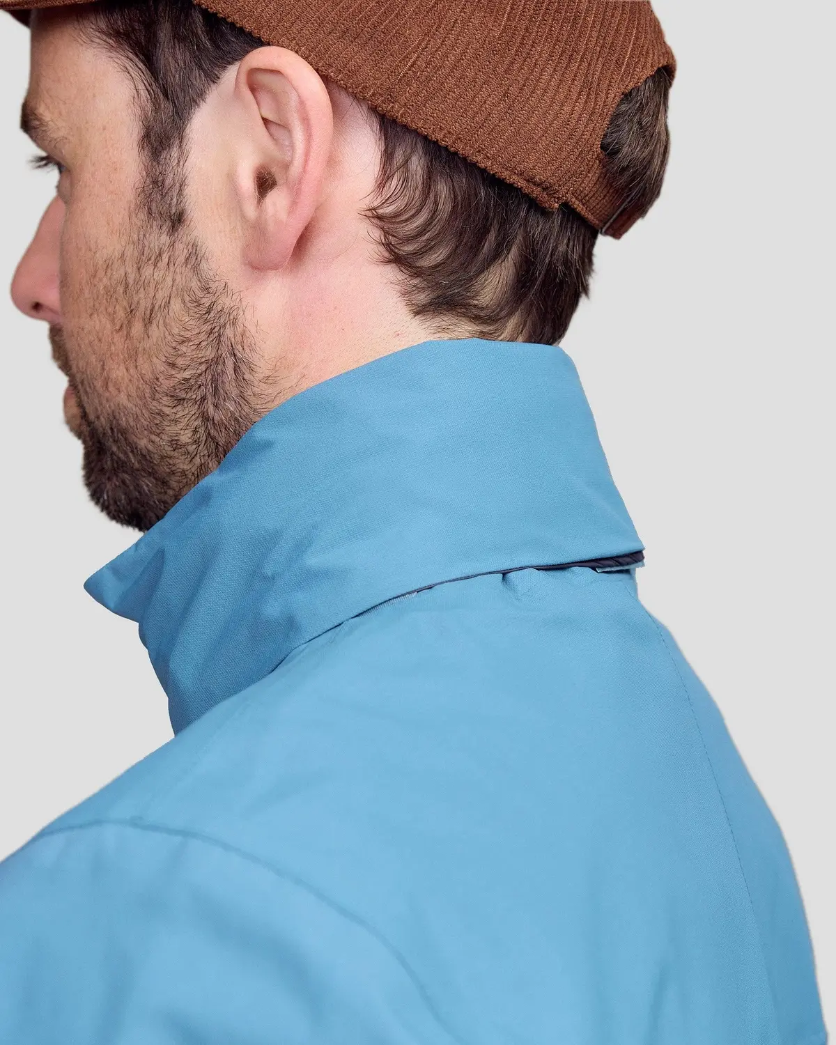 Men's Andulo Rain Jacket V3 - Washed Blue 3