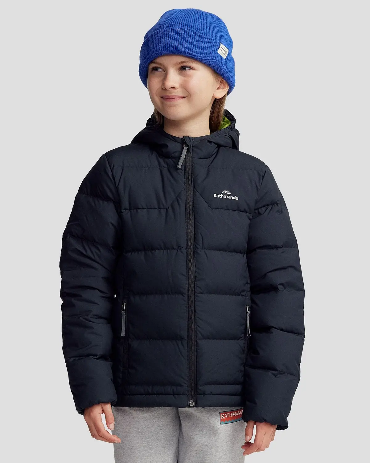 Girls' Epiq Down Jacket - Black 1
