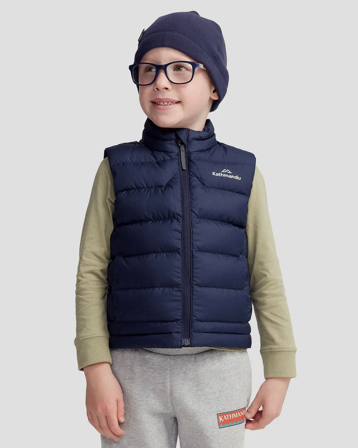 Kids' Epiq Down Vest - Midnight Navy 1