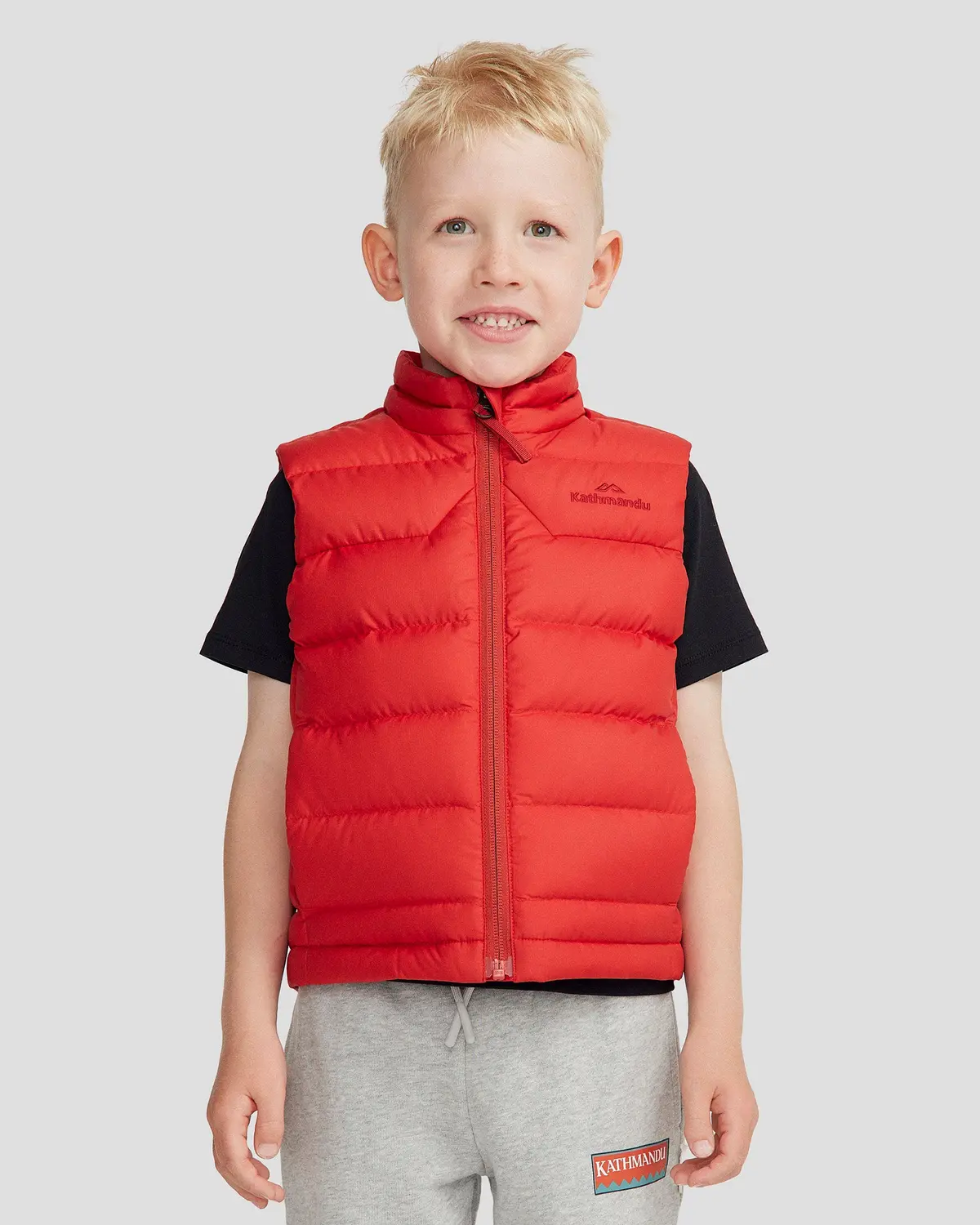 Kids' Epiq Down Vest - Spicy Chilli Pepper 1