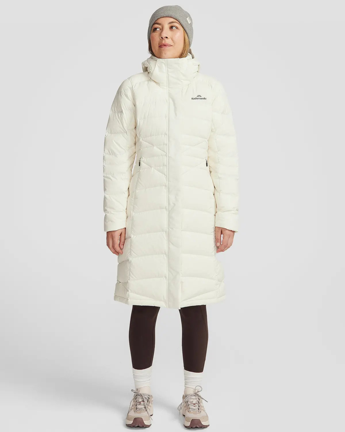 Women's Winterburn Down Parka Jacket - Natural 1