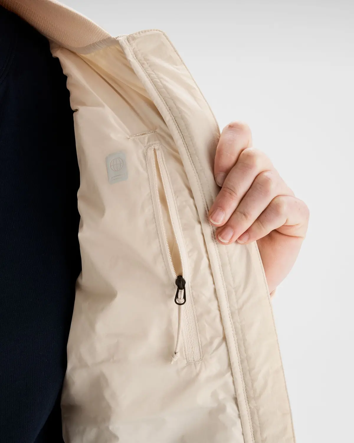 Women's Federate Stretch Down Bomber Jacket - Natural 5