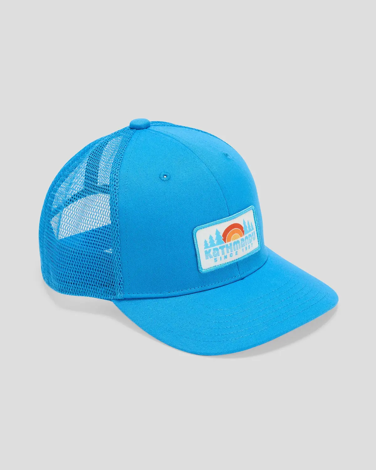 Kids' Trucker Unisex Low Cap - Sea Blue 1