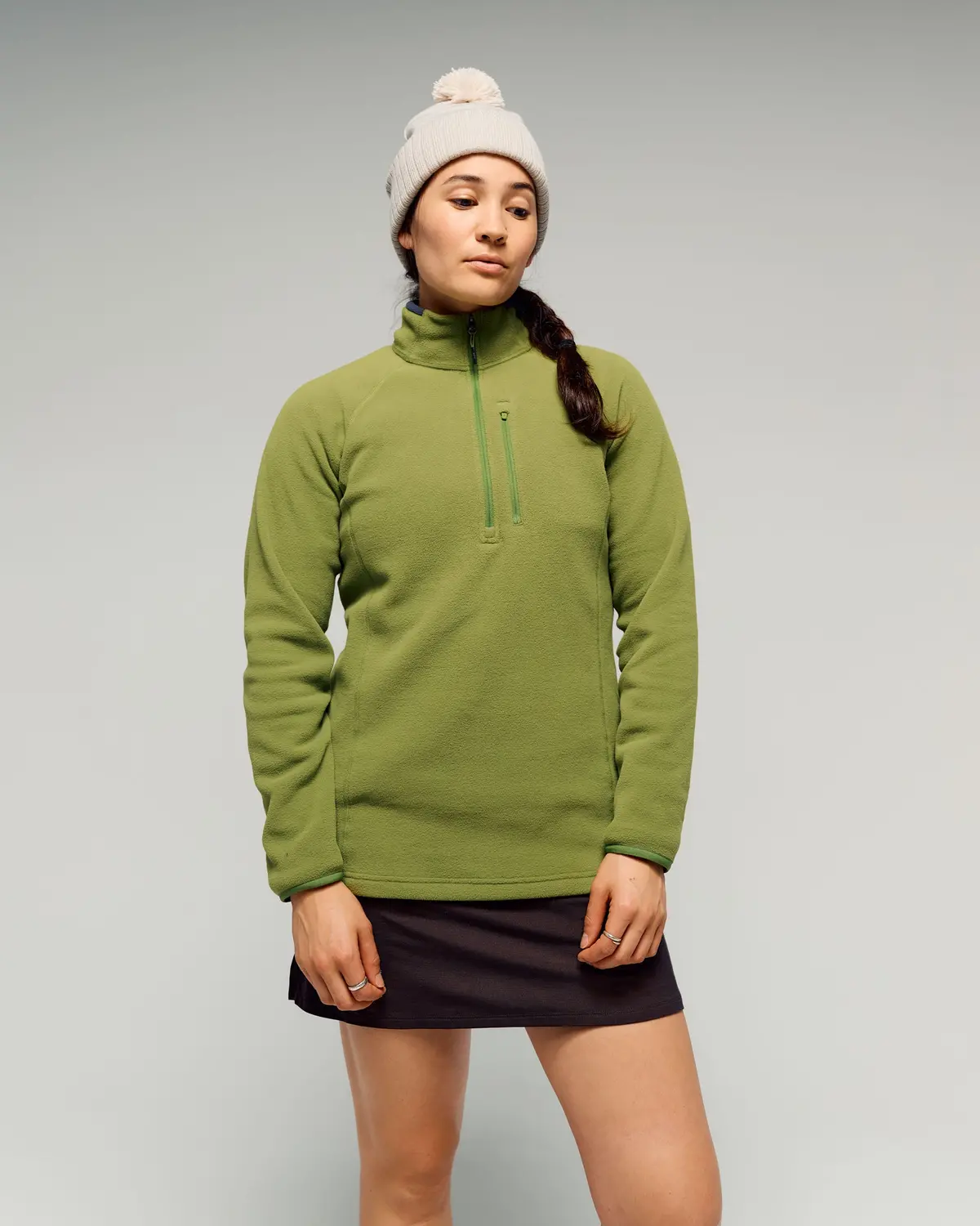 Women's Ridge 100 Primaloft Pullover - Verde 1