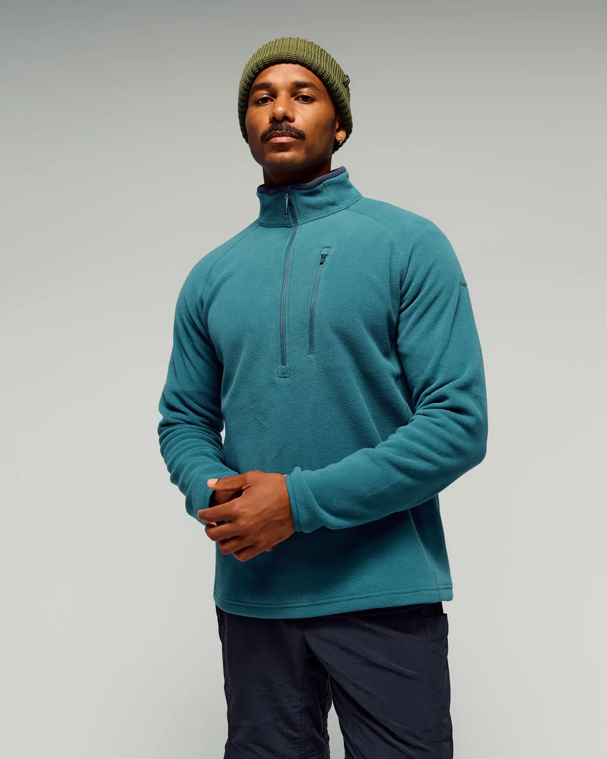 Men's Ridge 100 Primaloft Pullover - Ocean 1