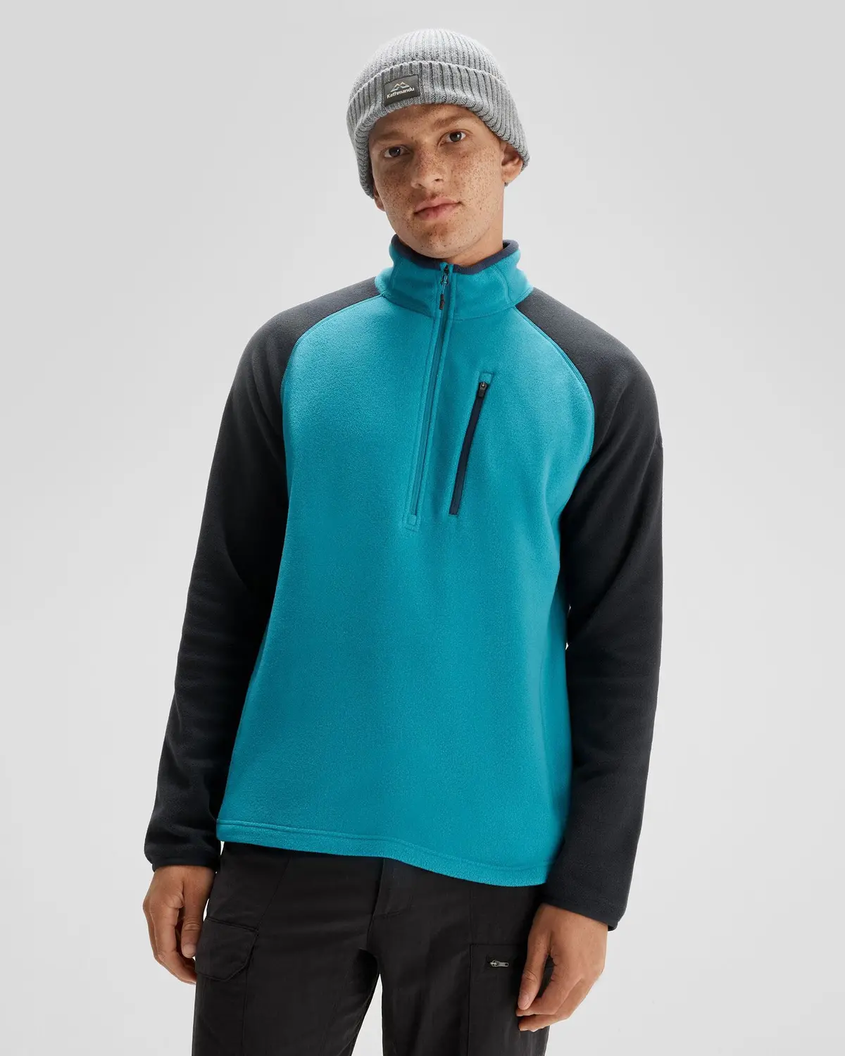 Men's Ridge 100 Primaloft Bio Pullover - Eddy/Meteor 1