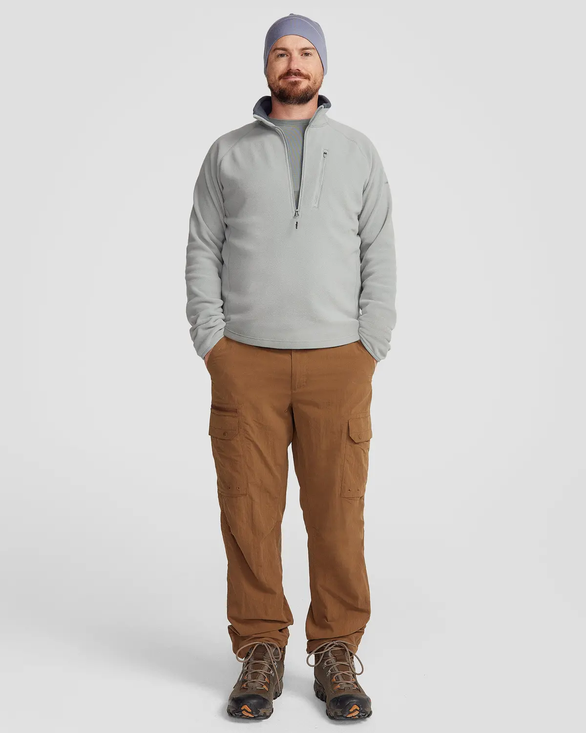 Men's Ridge 100 Primaloft Pullover - Light Moon 2