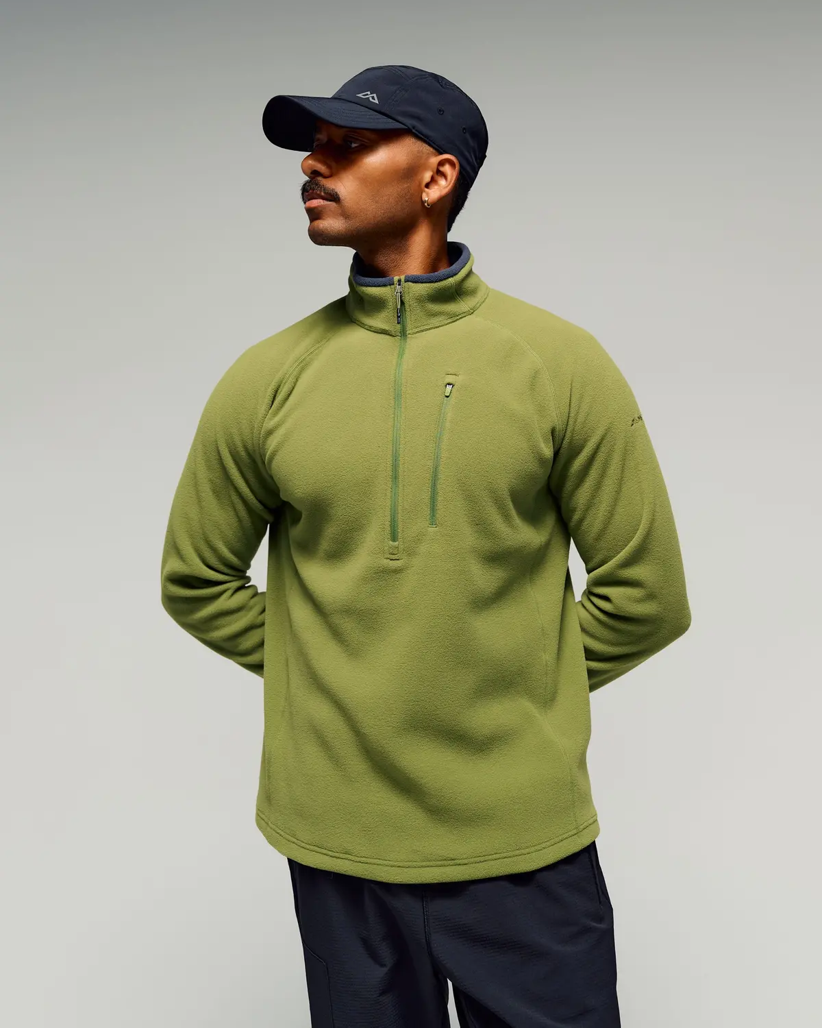 Men's Ridge 100 Primaloft Pullover - Verde 1