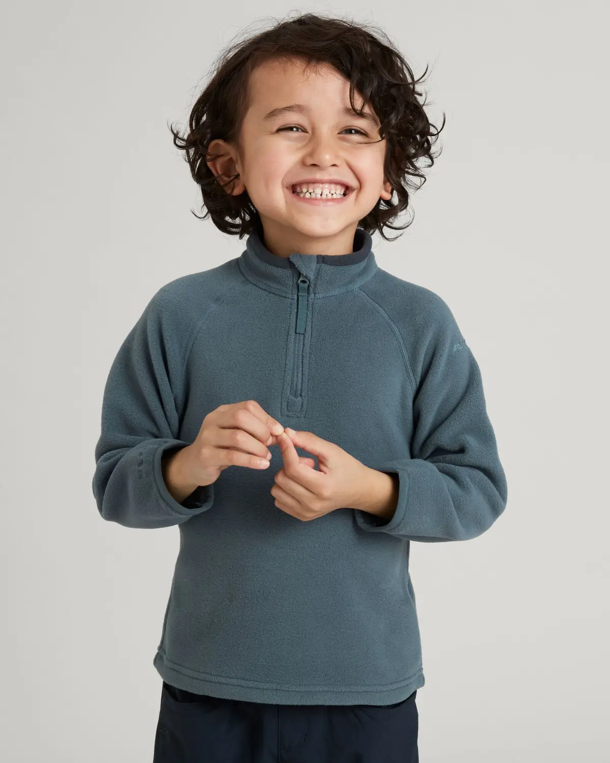 Kids' Ridge 100 Primaloft Bio Pullover - Light Night 1