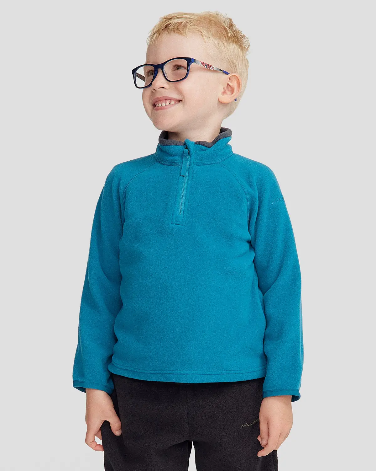 Kids Ridge 100 Primaloft Pullover - Dark Eddy 6