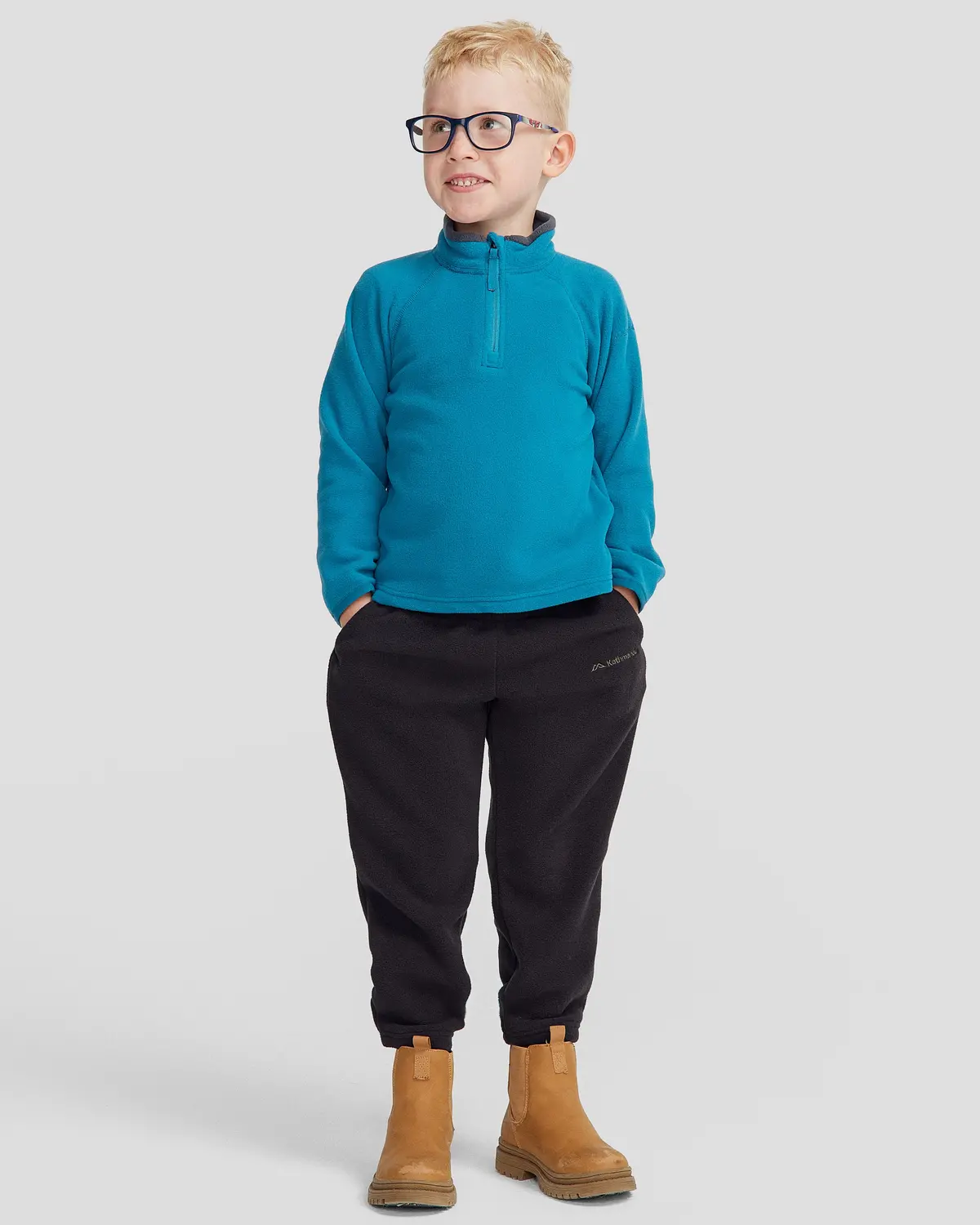 Kids Ridge 100 Primaloft Pullover - Dark Eddy 7