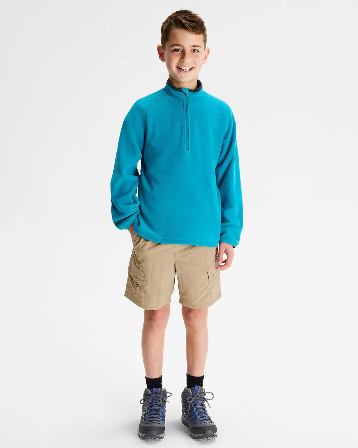Youth Ridge 100 Primaloft Bio Pullover - Eddy 1