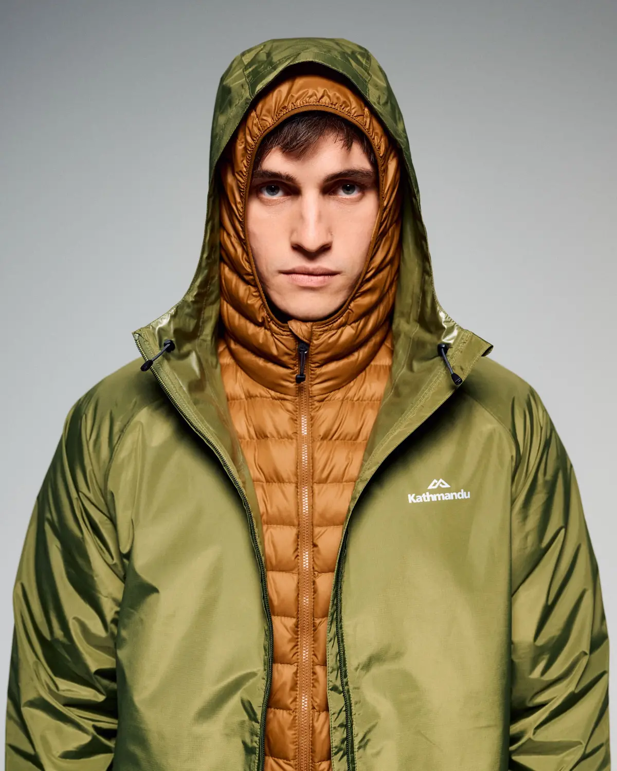 Men's Pocket-It 2L Rain Jacket V4 - Dark Fern 2