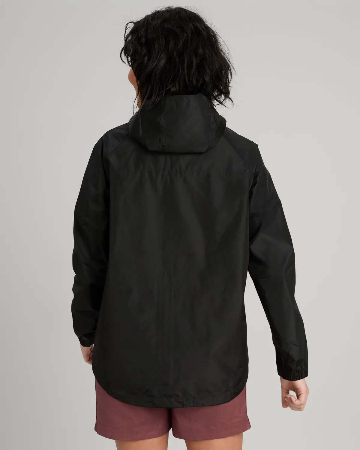 Women's Pocket-It 2-Layer Rain Jacket - Black 4