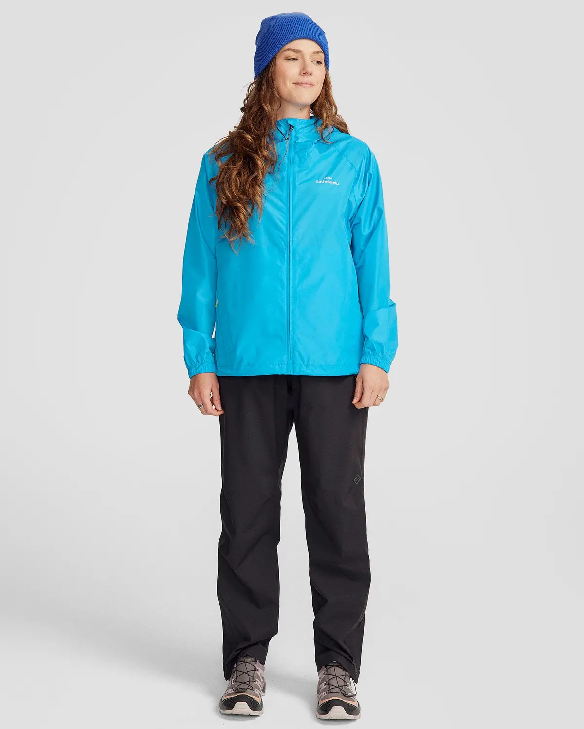 Women's Pocket-It 2-Layer Rain Jacket - Sea Blue 2