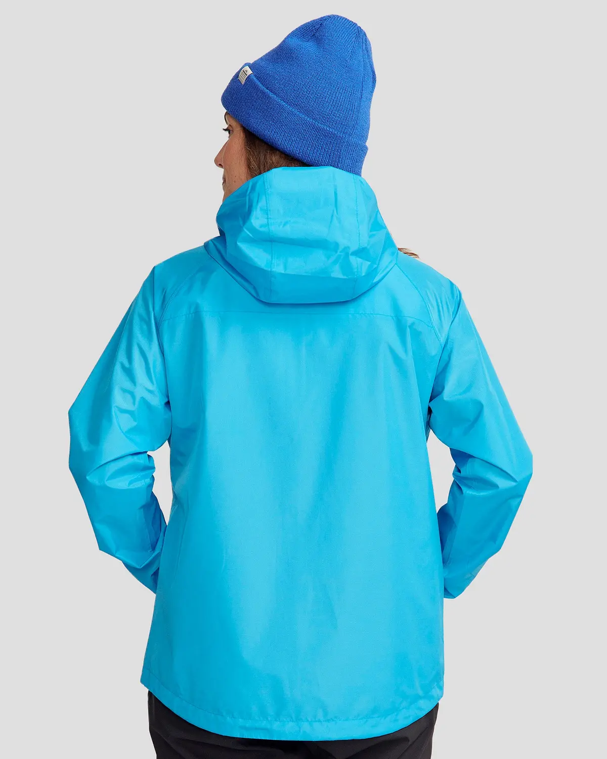 Women's Pocket-It 2-Layer Rain Jacket - Sea Blue 4
