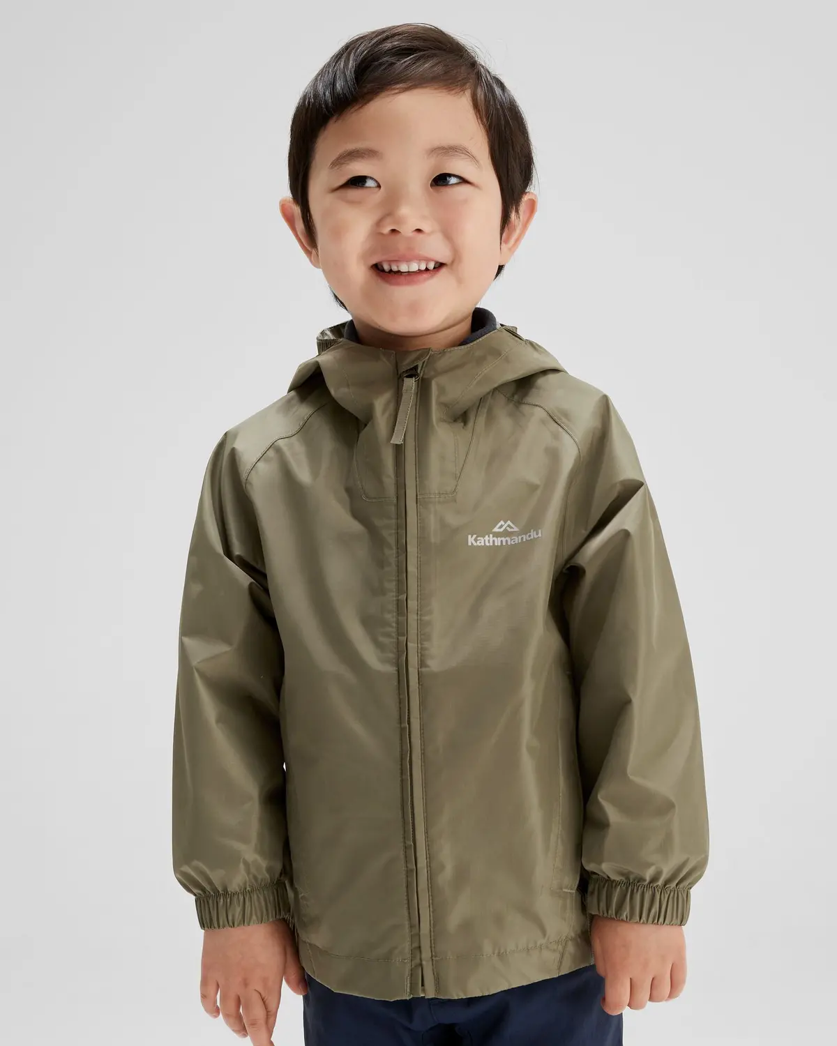 Pocket-It 2L Kids Rain Jacket V4 - Beech 1