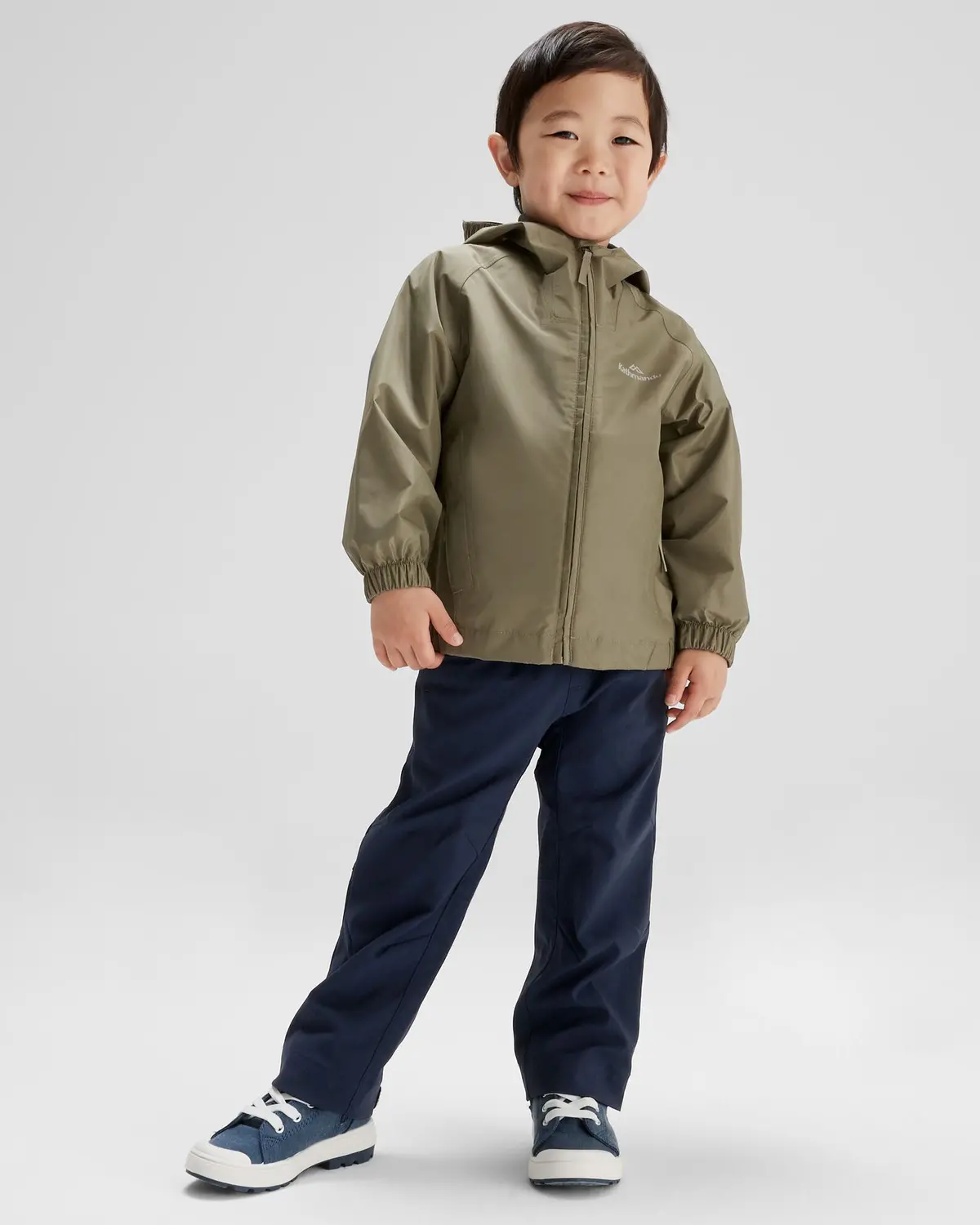 Pocket-It 2L Kids Rain Jacket V4 - Beech 2