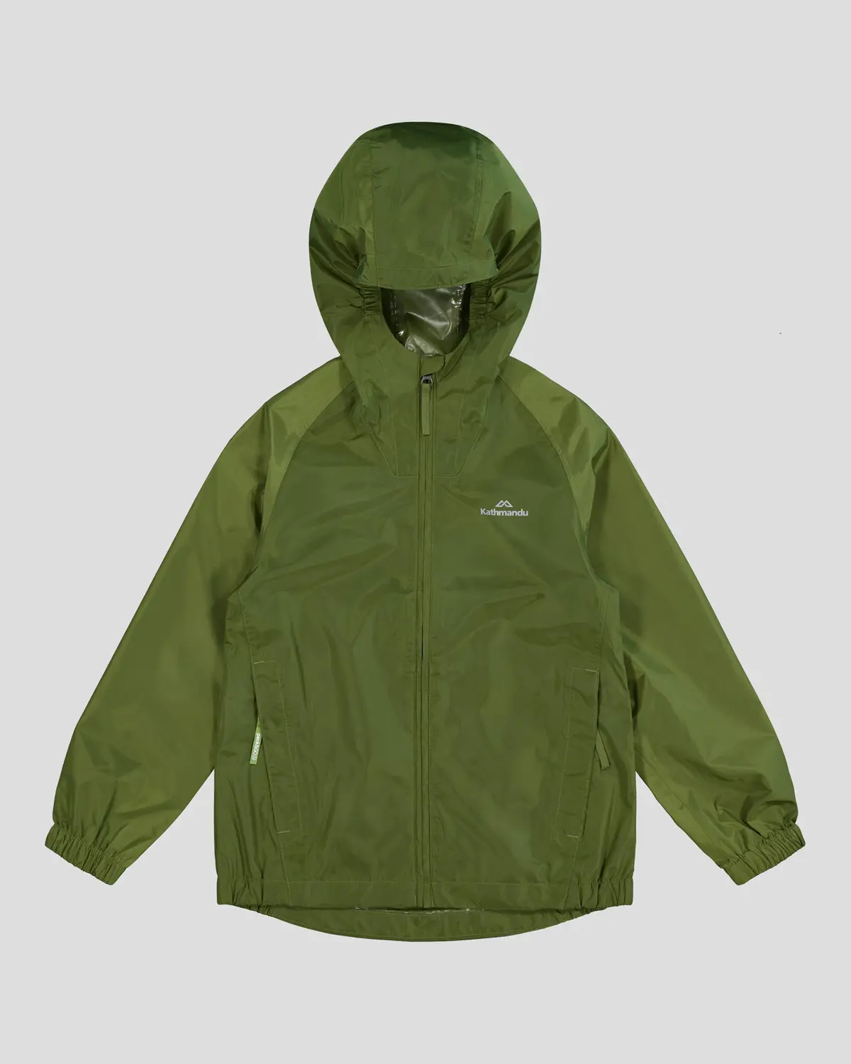 Kids' Pocket-It 2L Rain Jacket V4 - Dark Fern 1