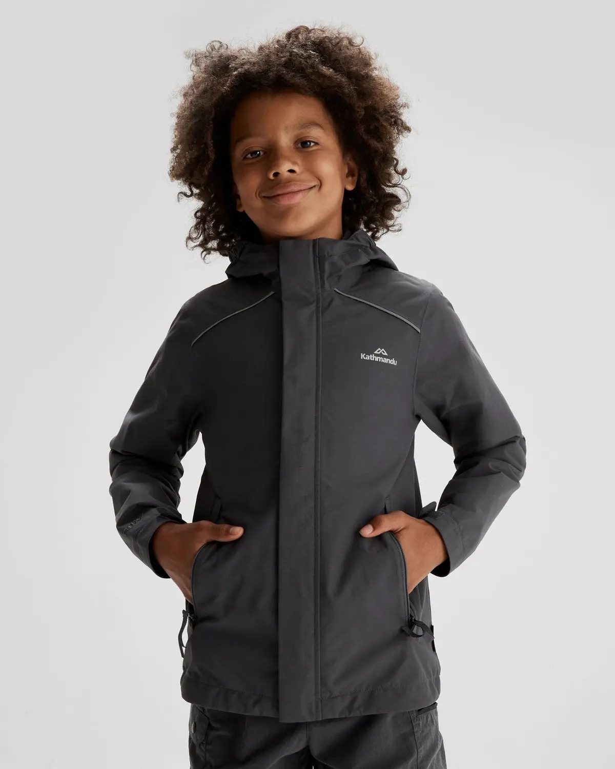 Boys' Andulo 2-Layer Rain Jacket - Night 1