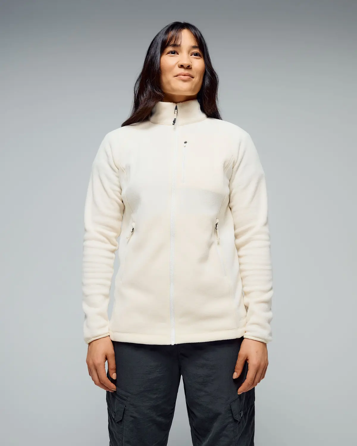 Women's Ridge 100 Primaloft Bio Fleece Jacket - Natural 1